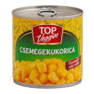 TOP VEGGIES csemegekukorica 340g/285g