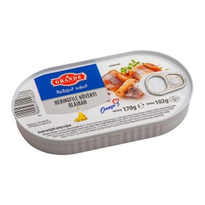 GRANDE Heringfilé olajban ÚJ 170g