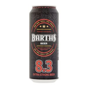 BARTHS sör 1x12 8,3% doboz 0,5L DRS