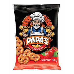 PAPAS lapos paradicsomos perec 90g