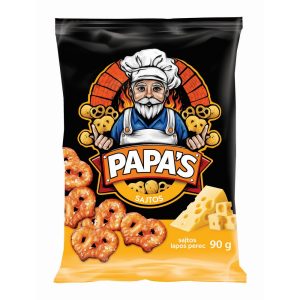 PAPAS lapos sajtos perec 90g
