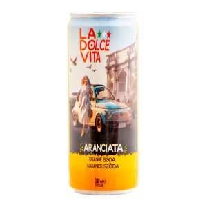 LA DOLCE VITA narancs szóda 330ml DRS