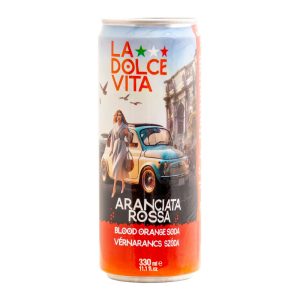 LA DOLCE VITA Vérnarancs szóda 330ml DRS