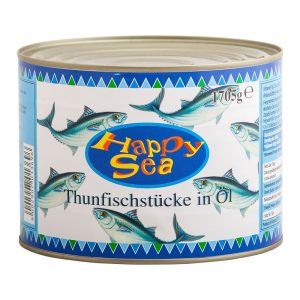 HAPPY SEA tonhal napraforgóolajban 1705g