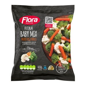Fagy. FLORA zölds.bébirépával 400g