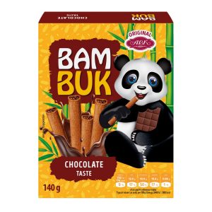 BAM-BUK többgabonás snack csoki ízű 140g