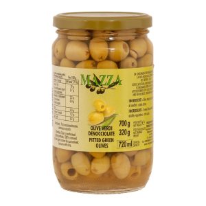 MAZZA olívabogyó zöld magozott 700g ÚJ