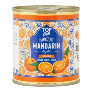 TOP FRUITS hámozott mandarinbefőtt 314ml