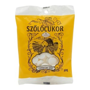Szőlőcukor citrom ízű 80g