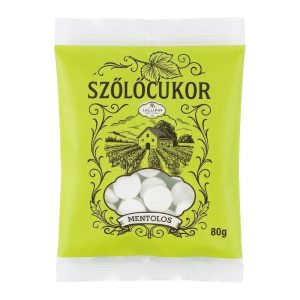 Szőlőcukor mentol ízű 80g