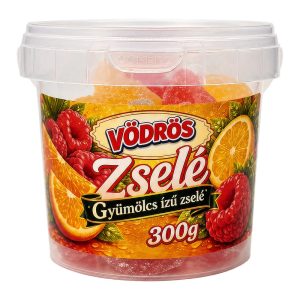 Vödrös zselé vegyes gyümölcsízű 300g