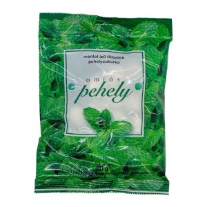 Pehelycukor töltetlen mentol ízű 80g