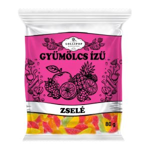 Gyümölcszselé vegyes gyümölcsíz 80g