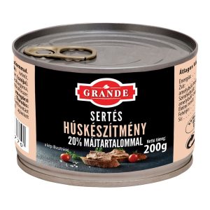 GRANDE húskészítmény 20% S.májtart. 200g