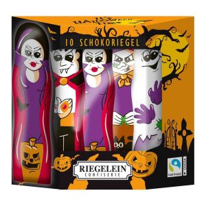 RIEGELEIN halloweeni csokik 10db 125g